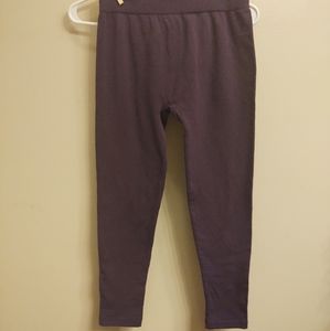 Purple leggings